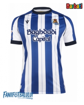 Real Sociedad Tricou Fotbal Replică 2025-26 Barbati Acasa